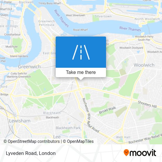 Lyveden Road map