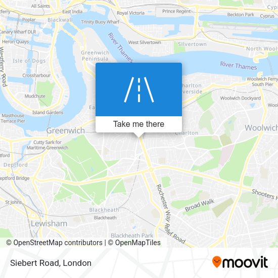 Siebert Road map