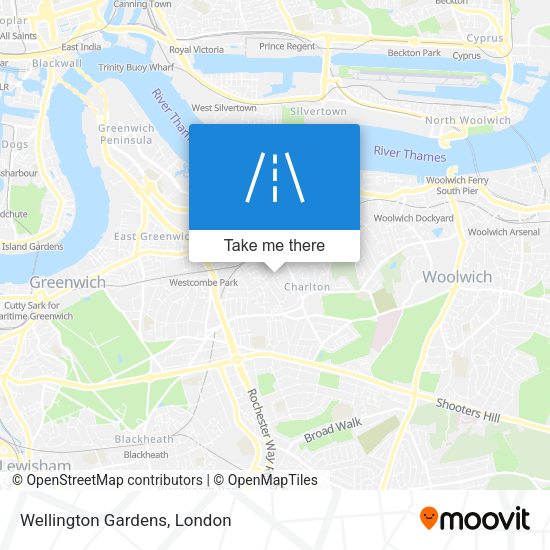Wellington Gardens map