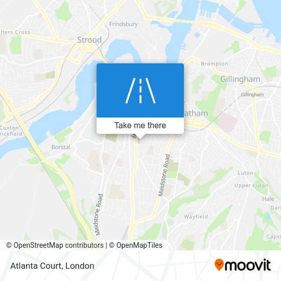 Atlanta Court map