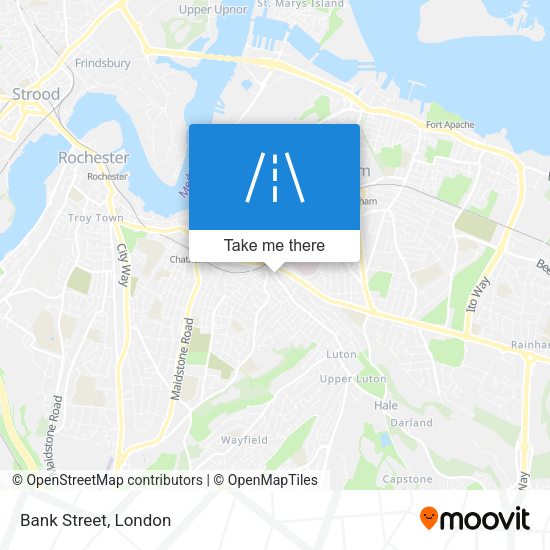 Bank Street map