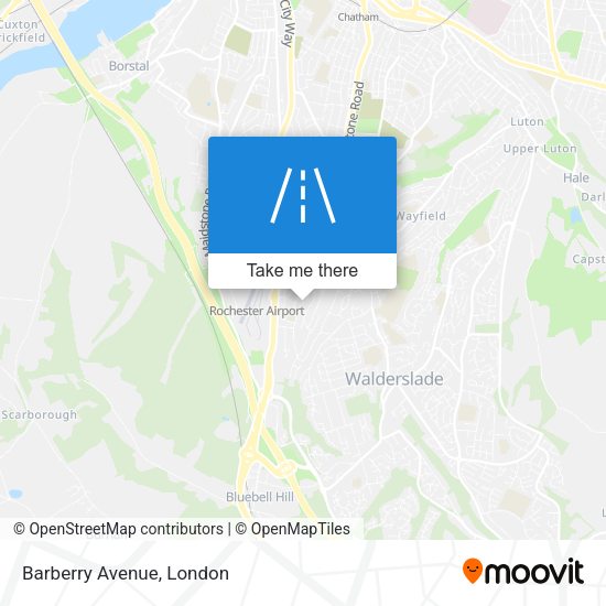 Barberry Avenue map