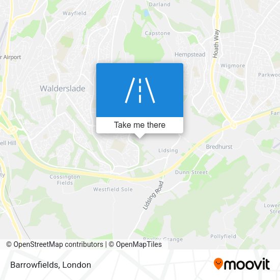 Barrowfields map