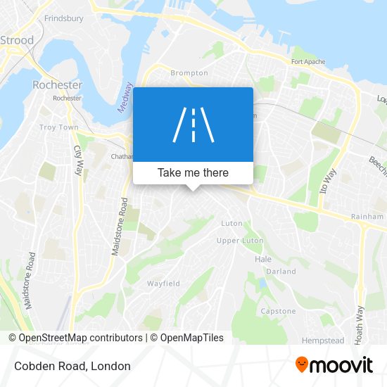 Cobden Road map