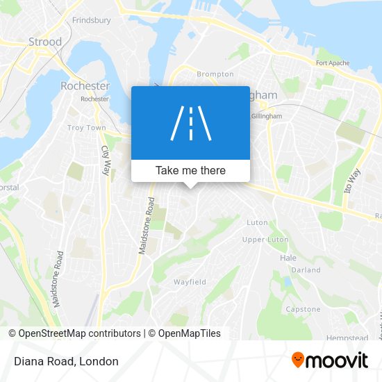 Diana Road map