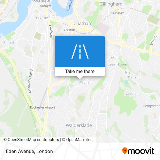 Eden Avenue map