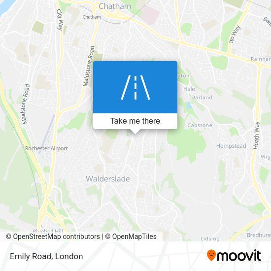 Emily Road map