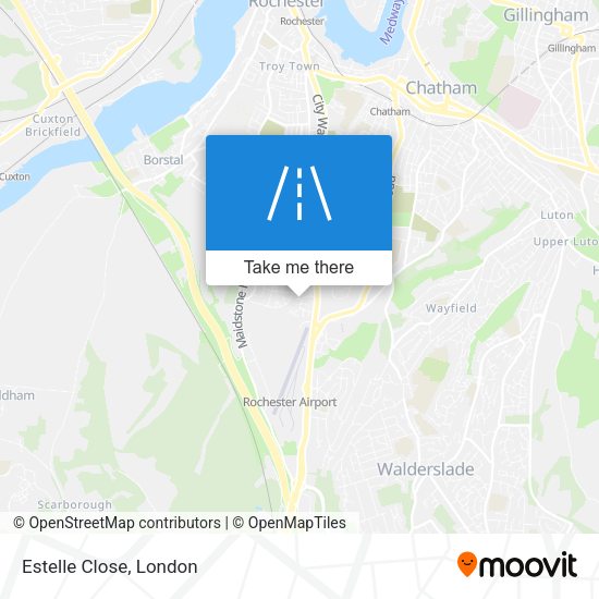 Estelle Close map