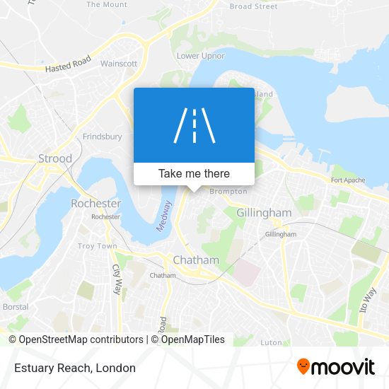 Estuary Reach map