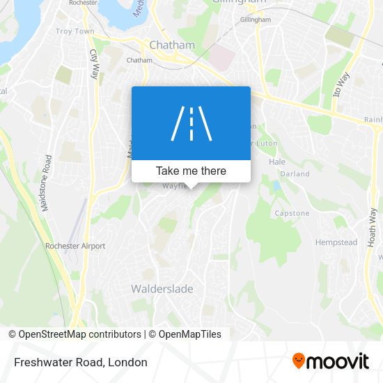 Freshwater Road map