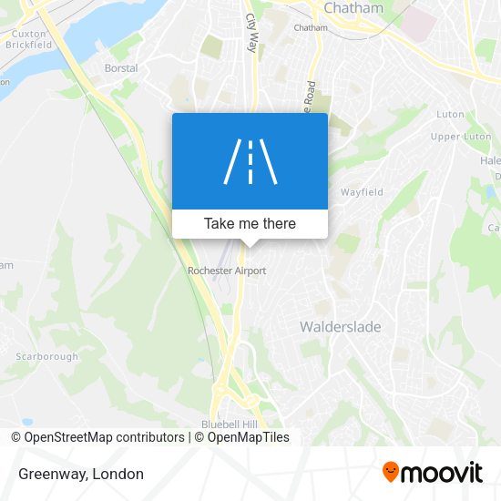 Greenway map