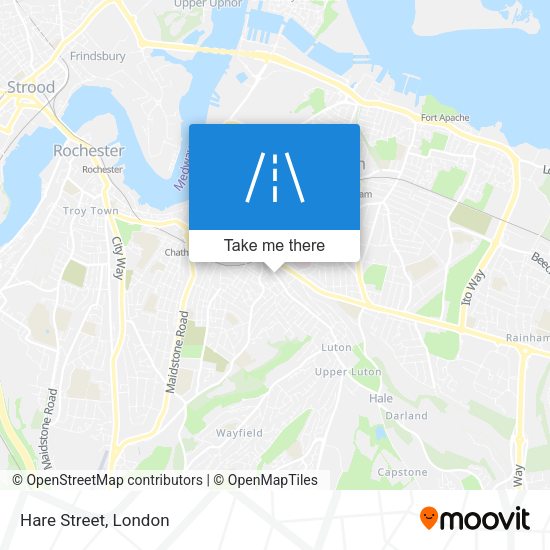 Hare Street map