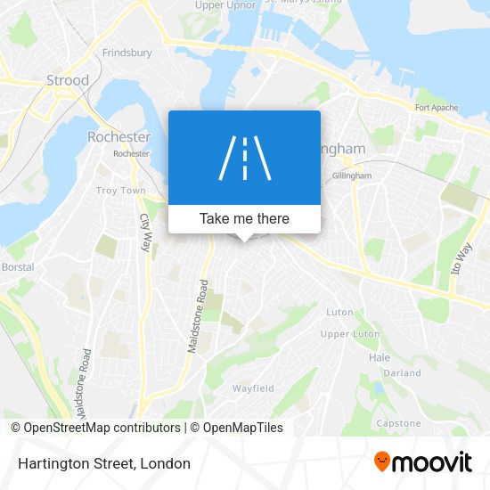 Hartington Street map