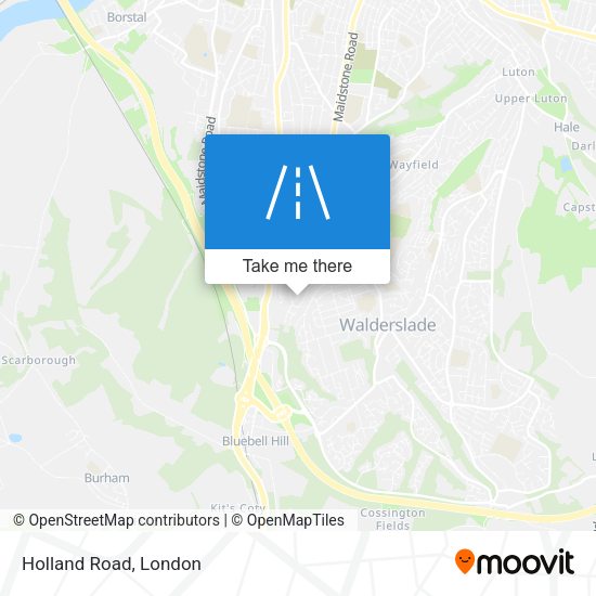 Holland Road map