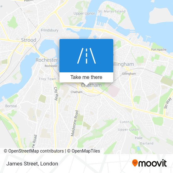 James Street map