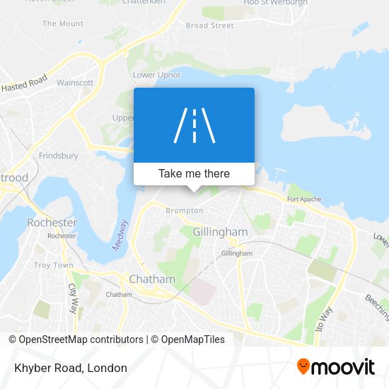 Khyber Road map
