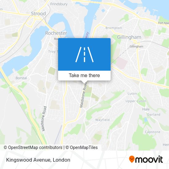 Kingswood Avenue map