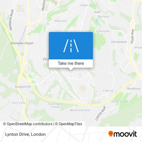 Lynton Drive map