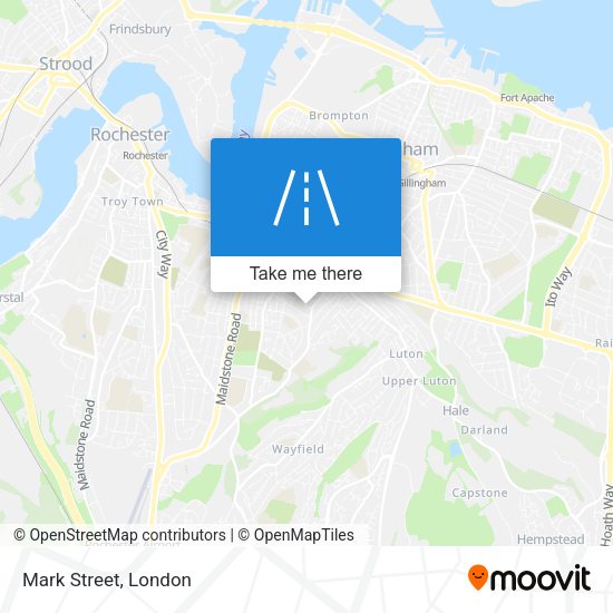 Mark Street map