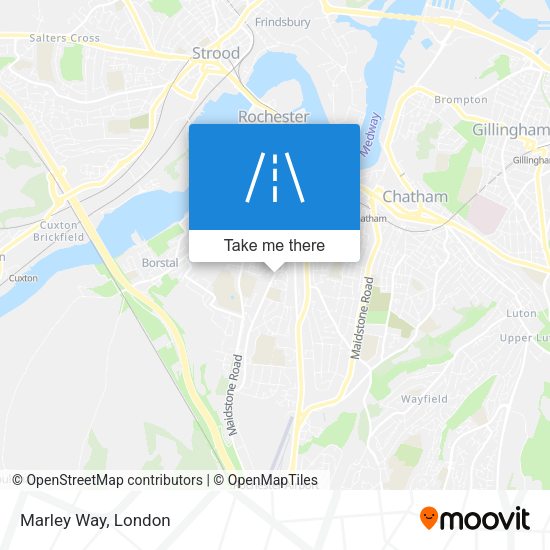 Marley Way map