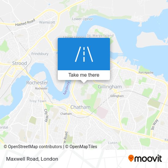 Maxwell Road map