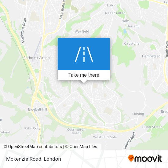 Mckenzie Road map