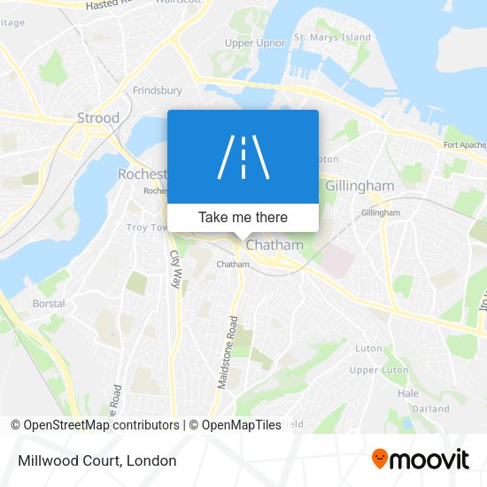 Millwood Court map