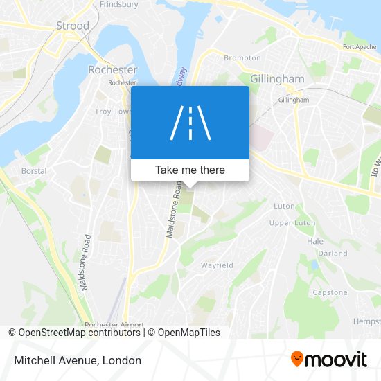 Mitchell Avenue map