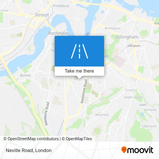 Neville Road map