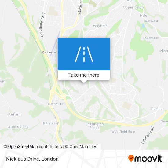 Nicklaus Drive map