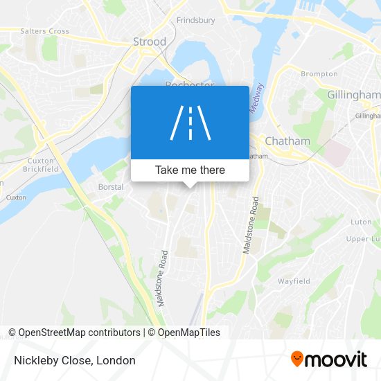Nickleby Close map
