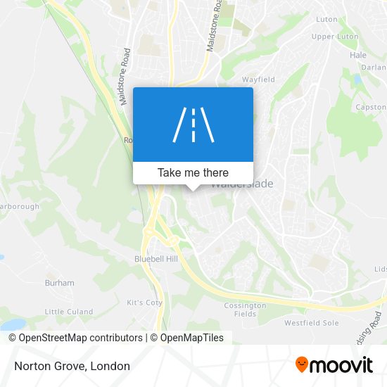 Norton Grove map