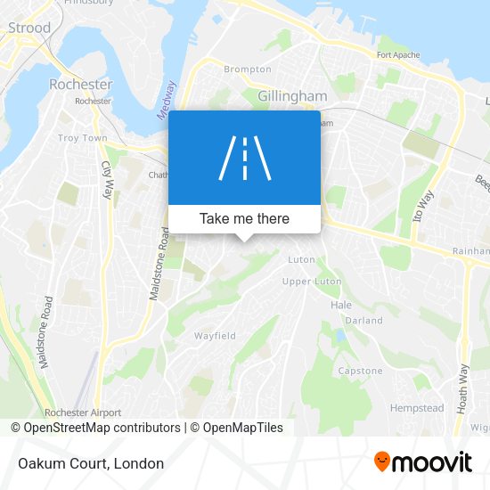 Oakum Court map