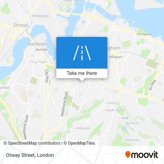 Otway Street map
