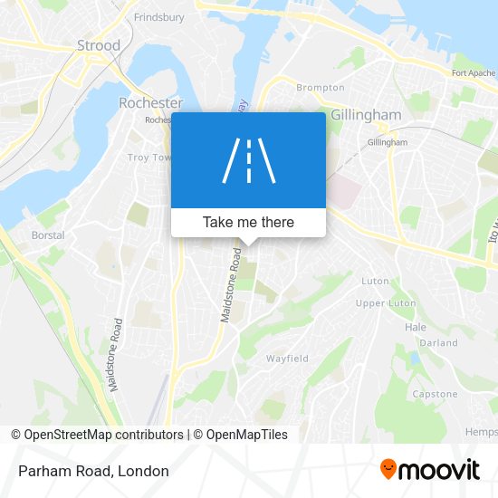 Parham Road map