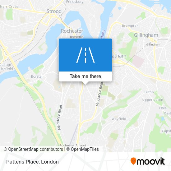 Pattens Place map