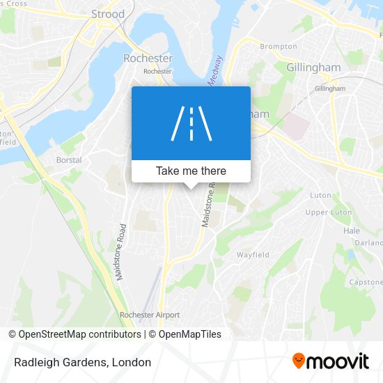 Radleigh Gardens map