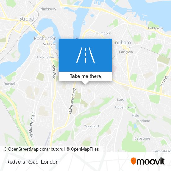 Redvers Road map
