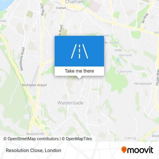 Resolution Close map