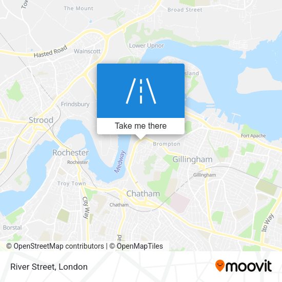 River Street map