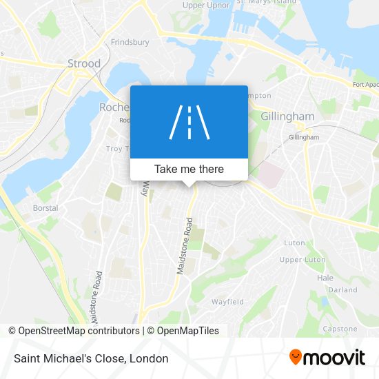 Saint Michael's Close map