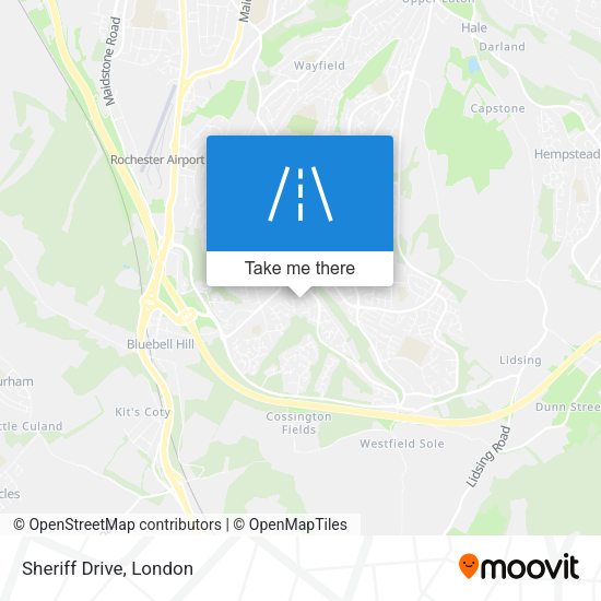 Sheriff Drive map