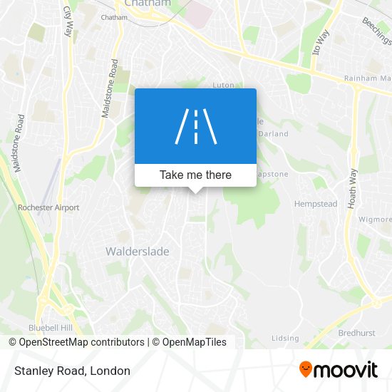 Stanley Road map