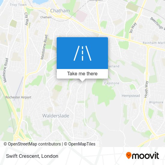 Swift Crescent map