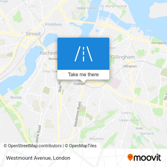 Westmount Avenue map