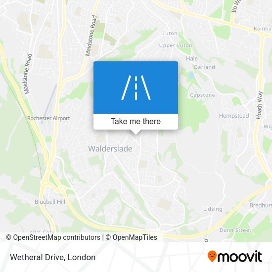 Wetheral Drive map