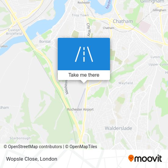 Wopsle Close map