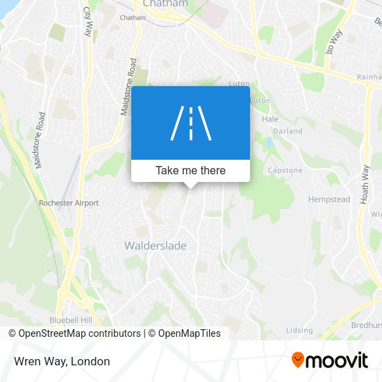 Wren Way map