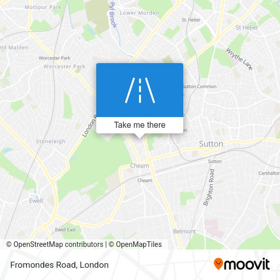 Fromondes Road map