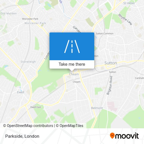 Parkside map